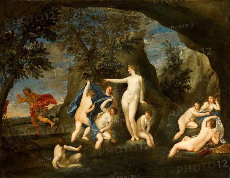 Diana and Actaeon, c. 1640. Creator: Albani, Francesco (1578-1660).