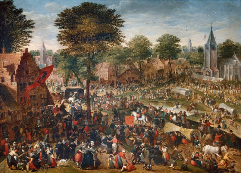 Flemish Kermesse. Creator: Bol, Hans (1534-1593).