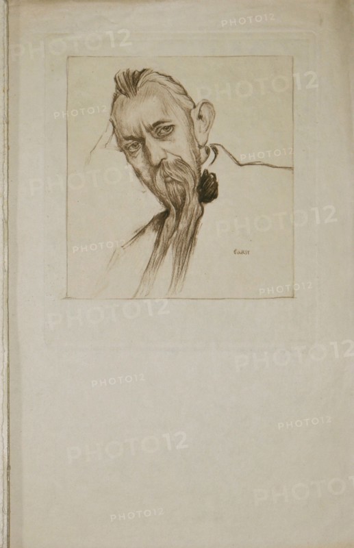 Portrait of Sébastien Voirol (1870-1930) , 1913. Creator: Bakst, Léon (1866-1924).