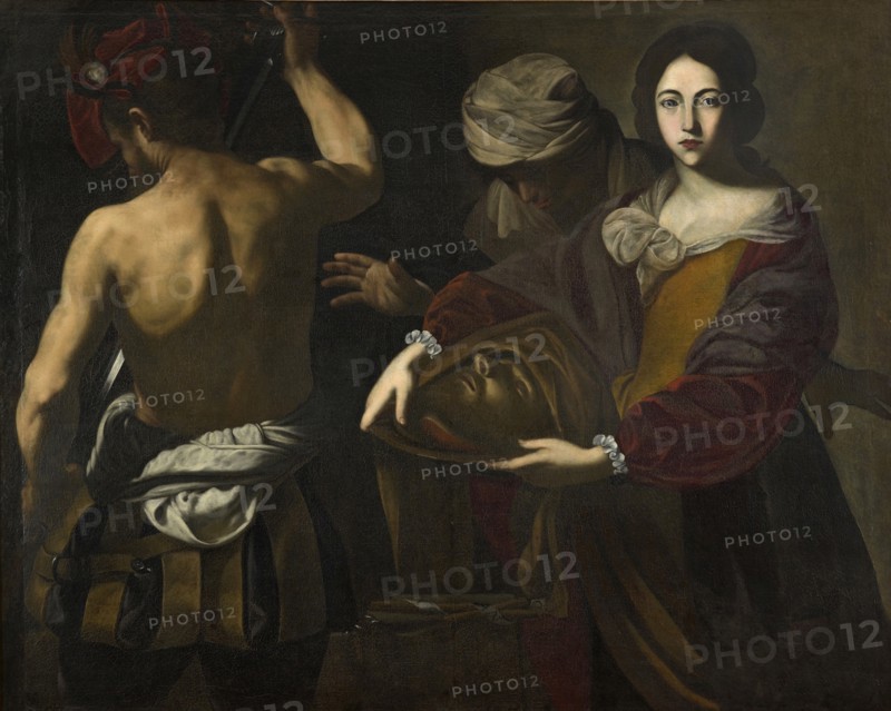 Salome with the head of John the Baptist, c. 1620. Creator: Stanzione, Massimo (ca. 1585-ca. 1658).