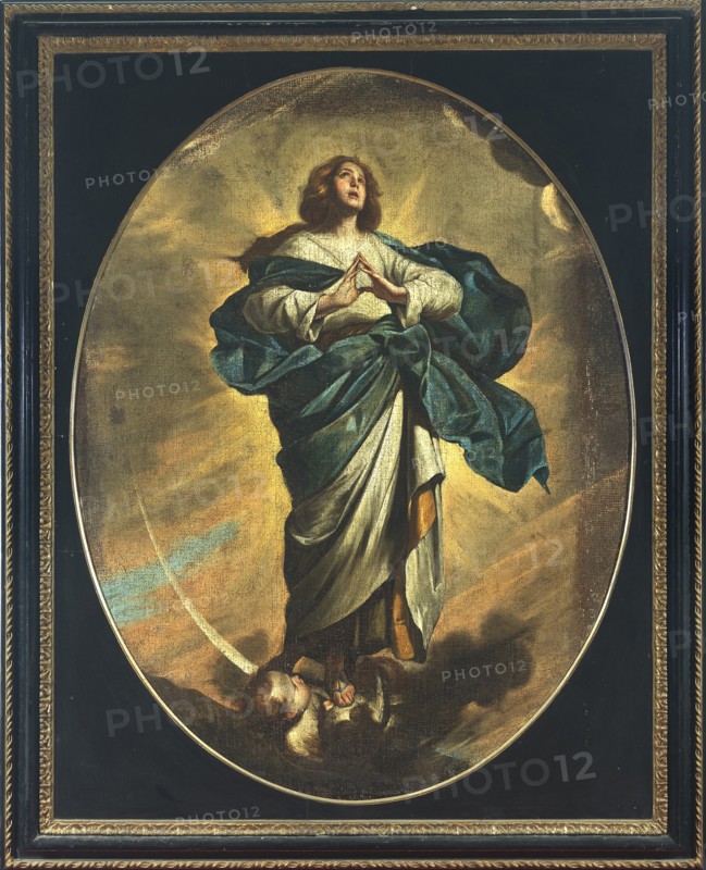 The Immaculate Conception of the Virgin, Mid of 17th cen.. Creator: Cavallino, Bernardo (1616-1656).