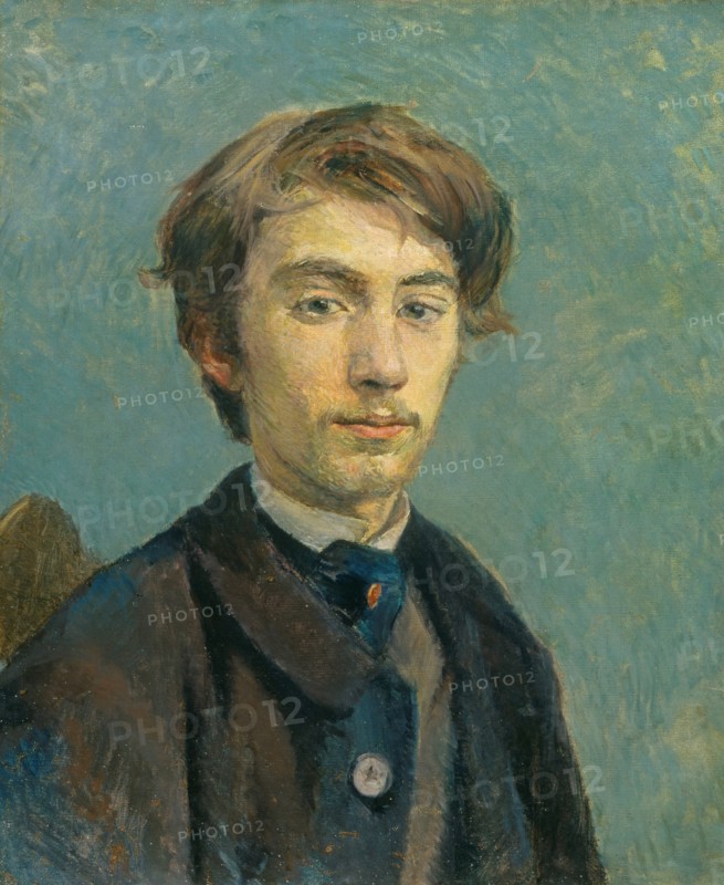 Portrait of Emile Bernard, 1885. Creator: Toulouse-Lautrec, Henri, de (1864-1901).
