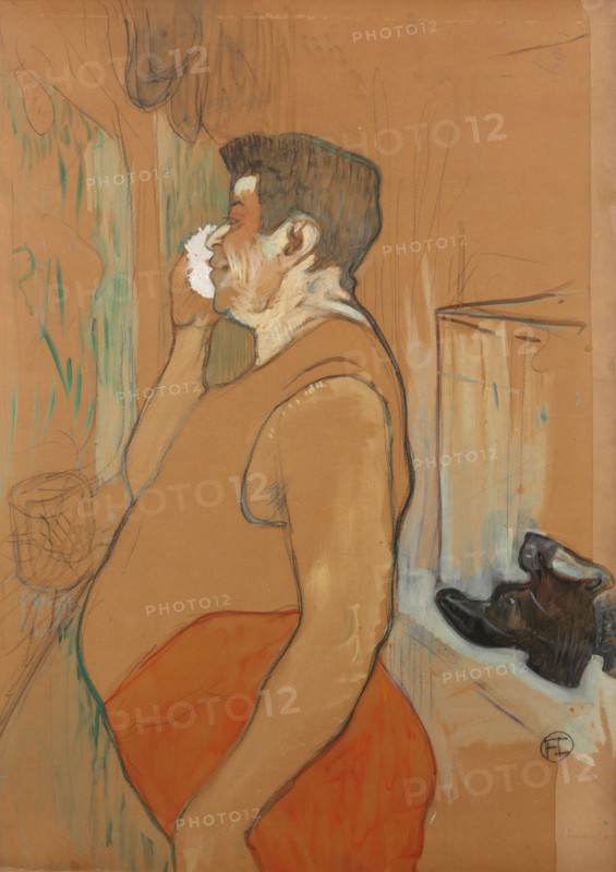 Monsieur Caudieux, acteur de café concert, 1896. Creator: Toulouse-Lautrec, Henri, de (1864-1901).