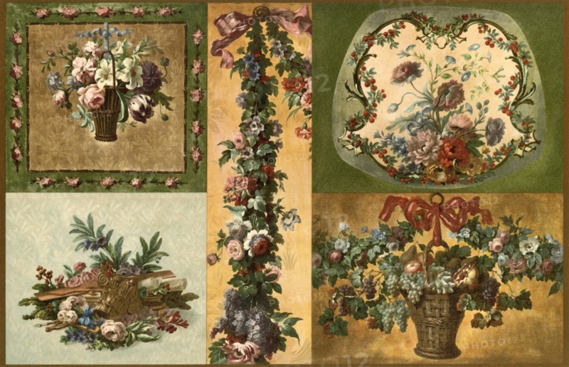 Gobelins weaving, France, 18th century, (1898). Creator: Unknown.