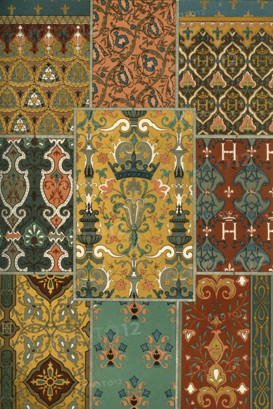 French Renaissance carpet painting, (1898). Creator: Unknown.