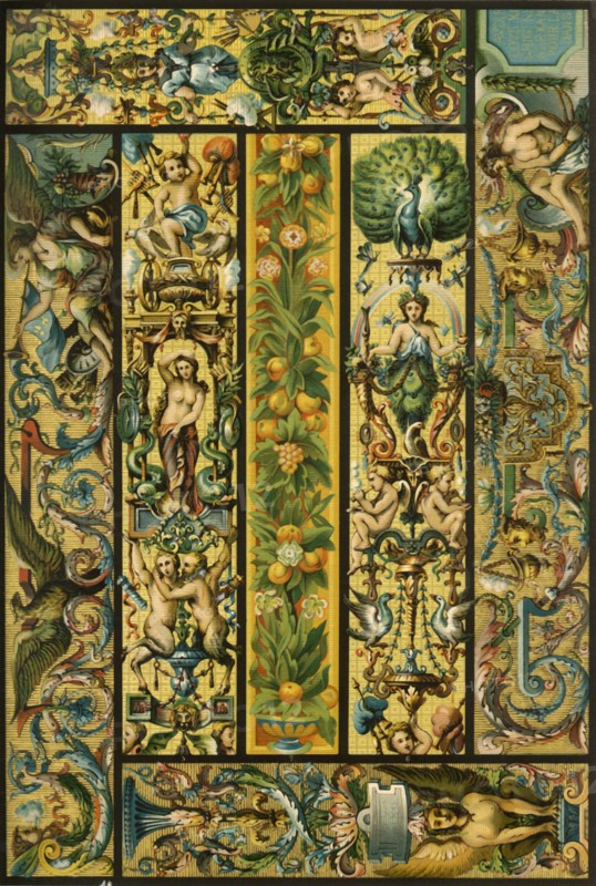 French Renaissance Gobelins tapestries, (1898). Creator: Unknown.