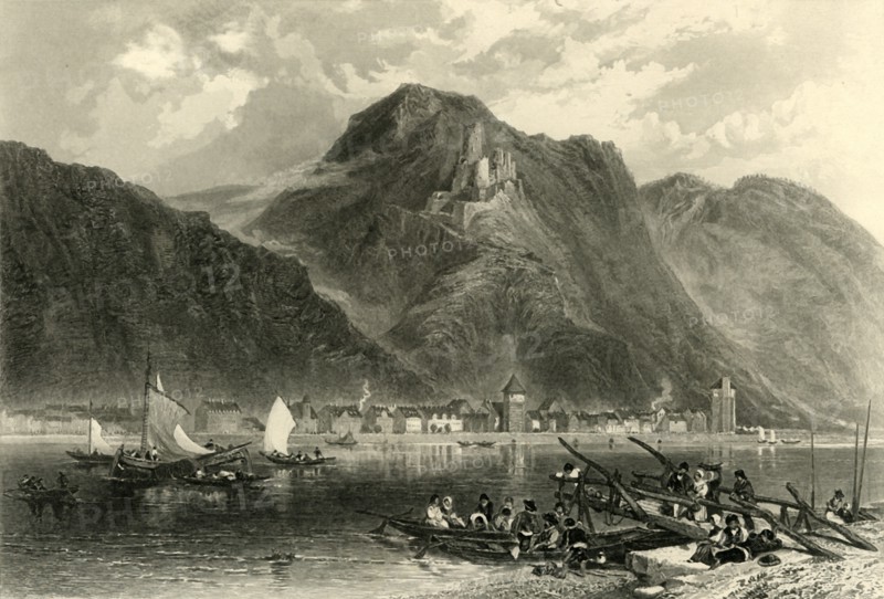'St. Goarhausen', c1872. Creator: Samuel Bradshaw.