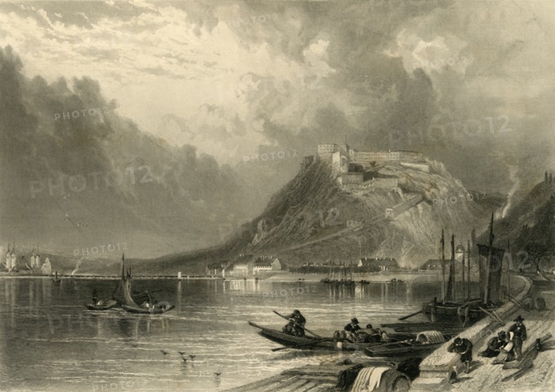 'Ehrenbreitstein', c1872. Creator: E I Roberts.