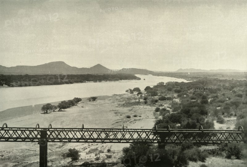 'The Orange River at Norval's Pont', 1900. Creator: George Washington Wilson.