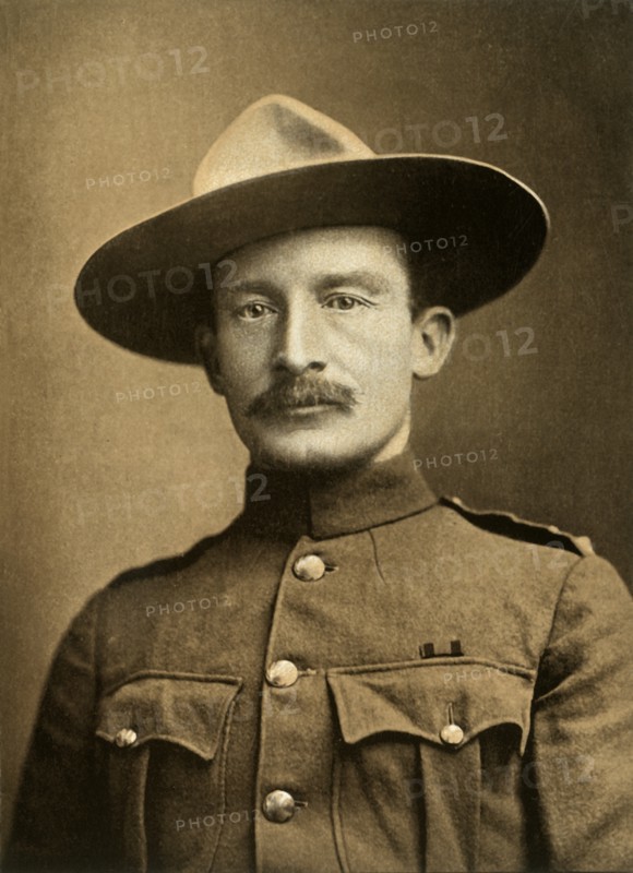 'Colonel Robert S. S. Baden-Powell, The Defender of Mafeking', 1900. Creator: Elliott & Fry.