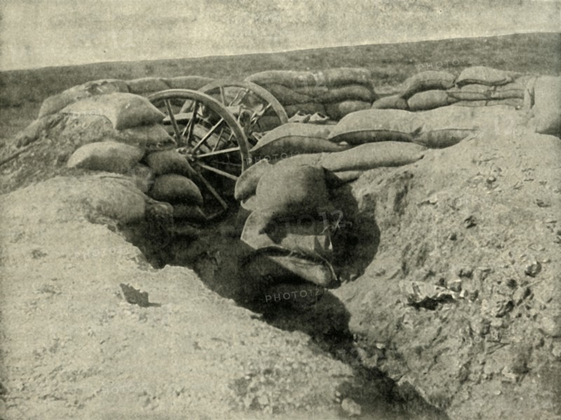 'Outpost and Entrenchment, Southern Fort, Mafeking', 1900. Creator: Unknown.