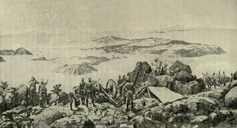'General French's Remarkable Position at Colesberg, c15th January', 1900 Creator: Frederick Villiers.