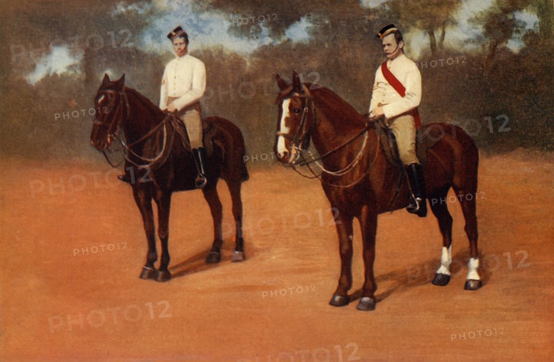 'Mounted Infantry', 1901. Creator: Gregory & Co.