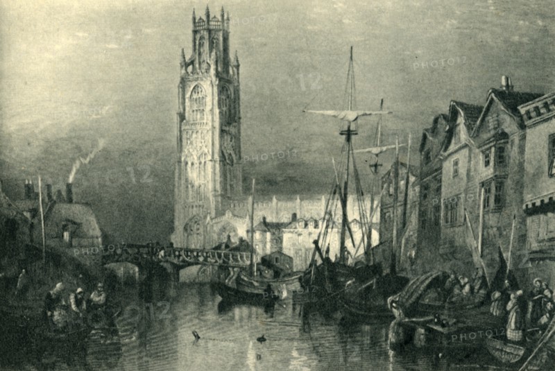 'Boston, Lincolnshire', 1838, (1943).  Creator: Unknown.