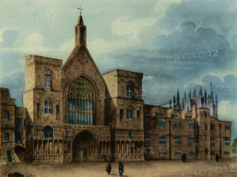 'New Palace Yard and Entrance to Westminster Hall', 1947. Creator: T. Coney.