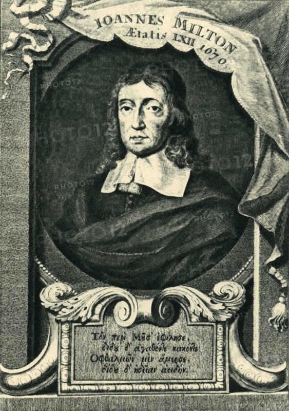 John Milton, (1943).  Creator: George Vertue.