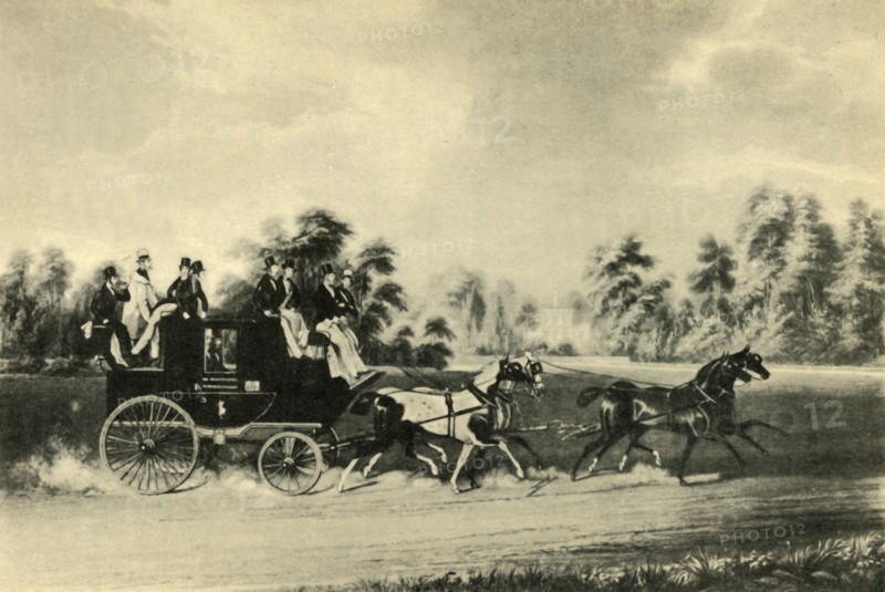 'The Taglioni Windsor Coach', c1837, (1941).  Creator: Richard Gilson Reeve.