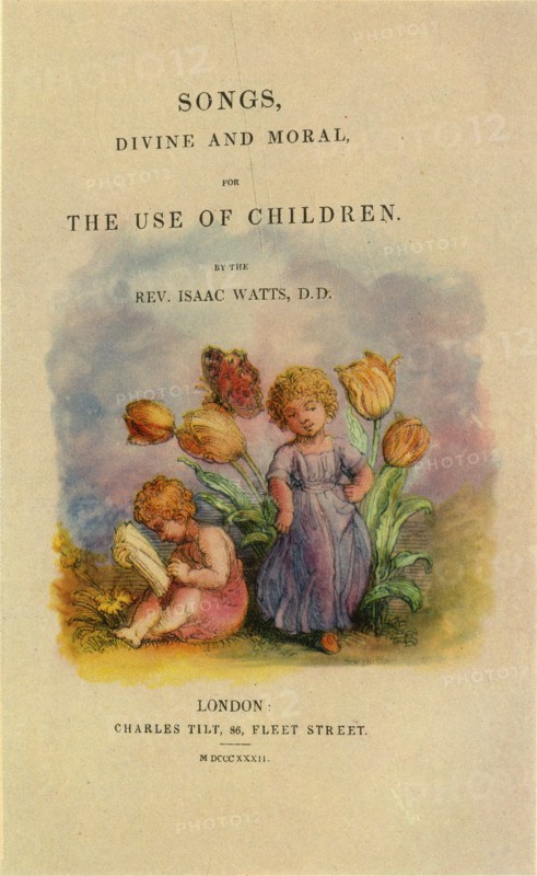 'The Tulip and the Butterfly Appear in gayer Coats than I', 1832, (1947). Creator: Unknown.