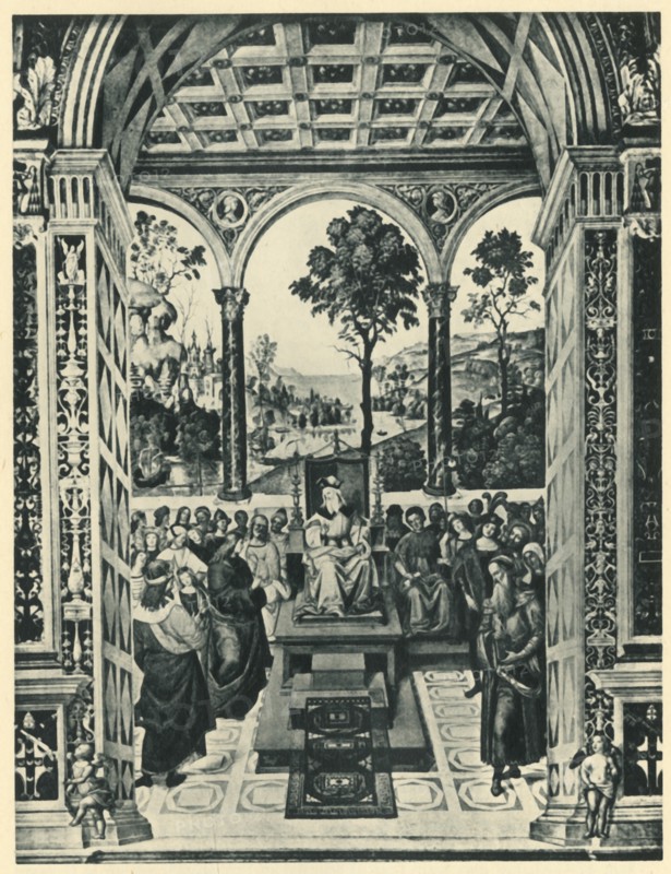 'Aeneas Silvus Piccolomini at the Court of James I of Scotland', (1946).   Creator: Unknown.