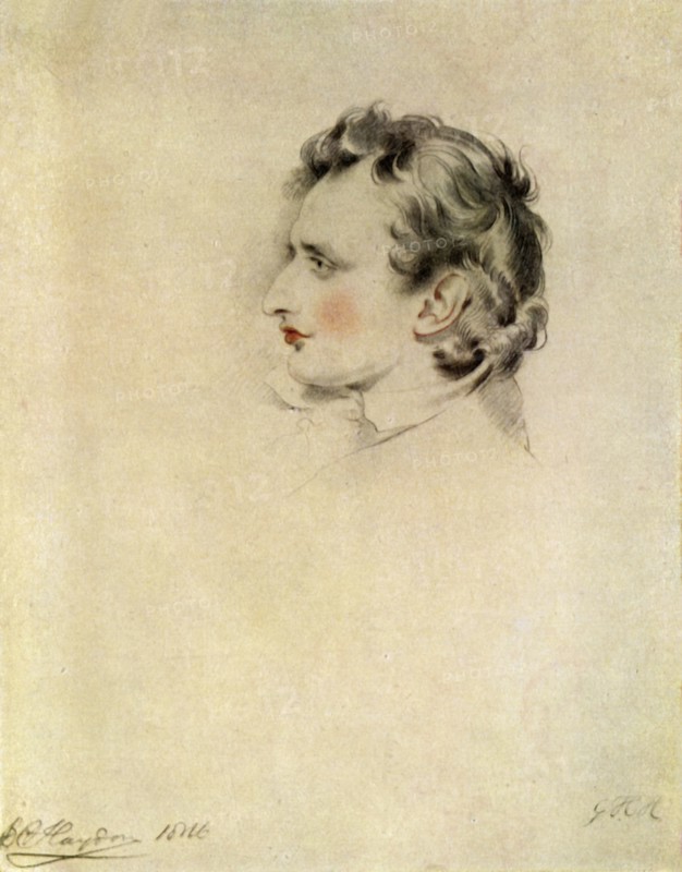 Benjamin Haydon, 1816, (1943). Creator: George Henry Harlow.
