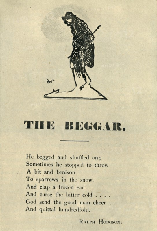 'The Beggar', 1913, (1946). Creator: Unknown.