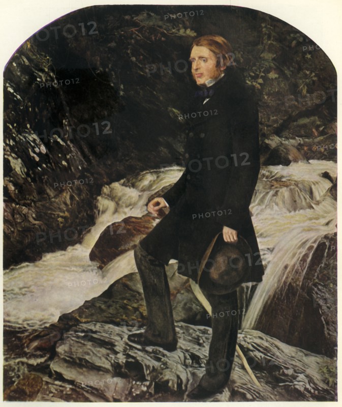 John Ruskin, 1853-1854, (1944).  Creator: John Everett Millais.