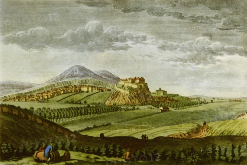 'Edinburgh from the West, in the Time of David Hume', c1750, (1943).  Creator: Paul Sandby.