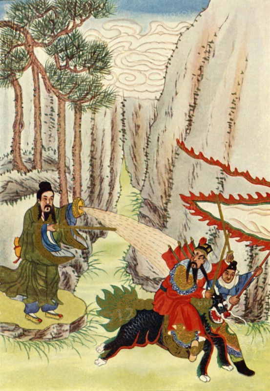 'Chiang Tzu-Ya Defeats Wen Chung', 1922. Creator: Unknown.