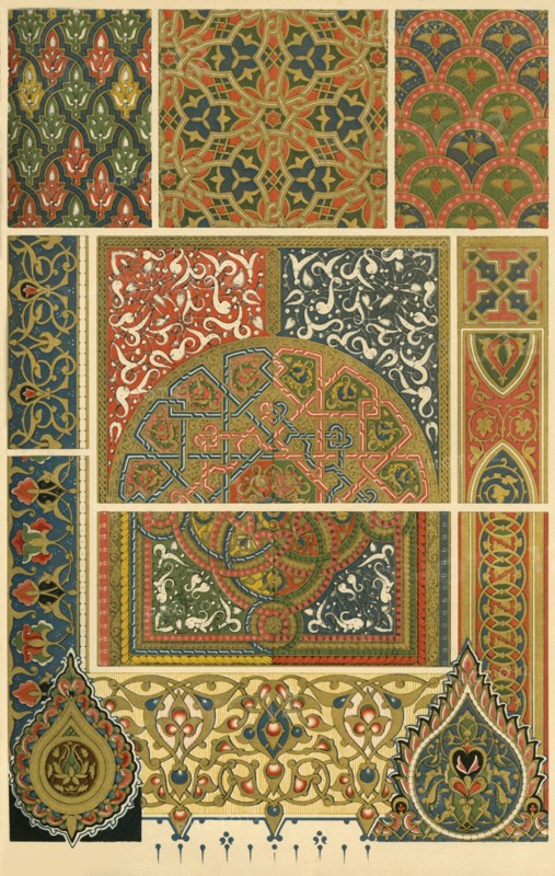 Islamic illuminated manuscrits, (1898). Creator: Unknown.