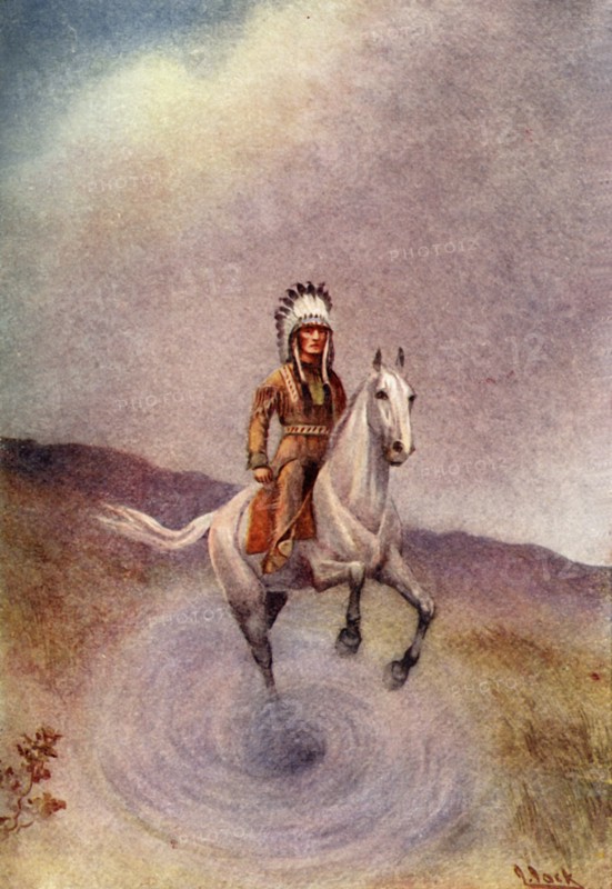 'He emerged in his own country', 1914. Creator: Unknown.