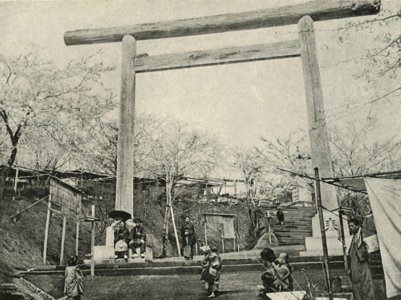 'A Temple Gate', 1891. Creator: Unknown.