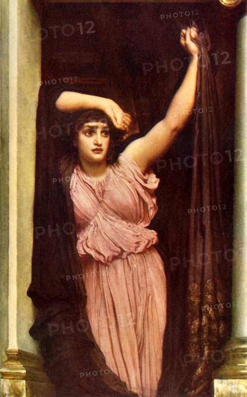 'The Last Watch of Hero', 1887, (c1915). Creator: Frederic Leighton.