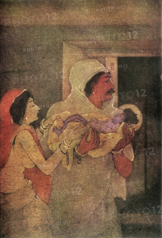 'The Birth of Krishna', 1920. Creator: Unknown.