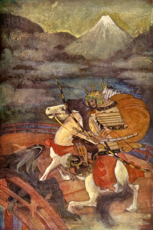 'Totaro and Samébito', 1912. Creator: Evelyn Paul.