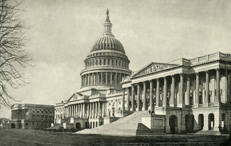 'Washington: The Capitol', 1891. Creator: Unknown.
