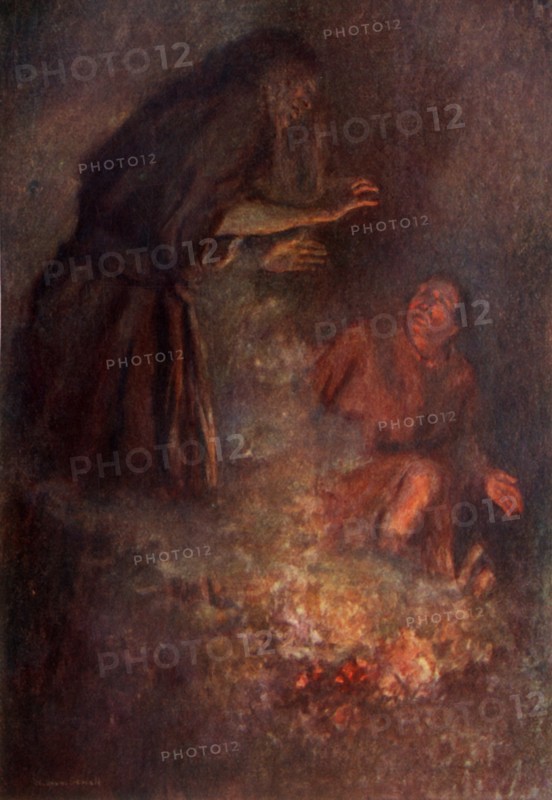 'I saw how black her face was and I shuddered with horror', 1917. Creator: Unknown.