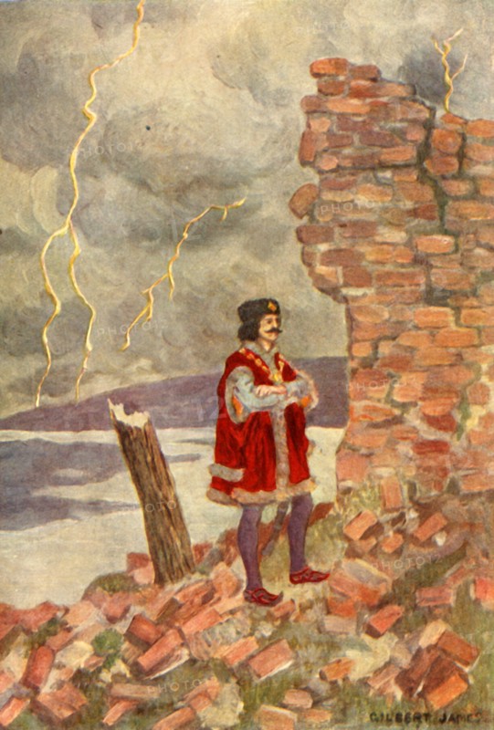 'A tower had struck Maximus without doing him serious hurt', 1917. Creator: Unknown.