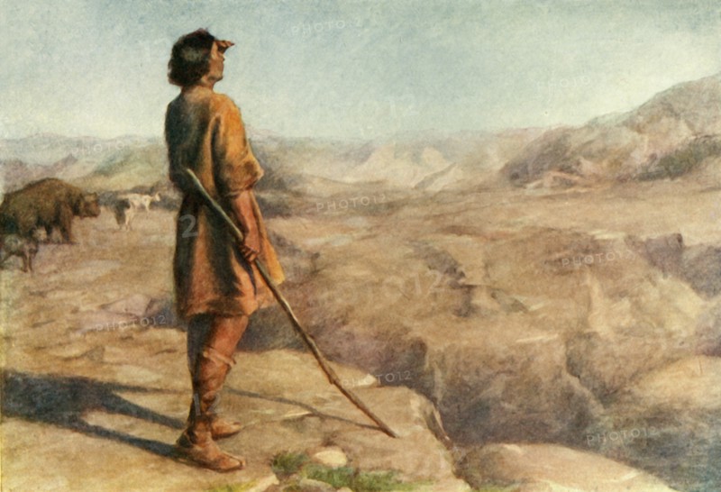 'The mountain Shar where Milosh-the-Shepherd tarried with his flocks', 1917. Creator: Unknown.