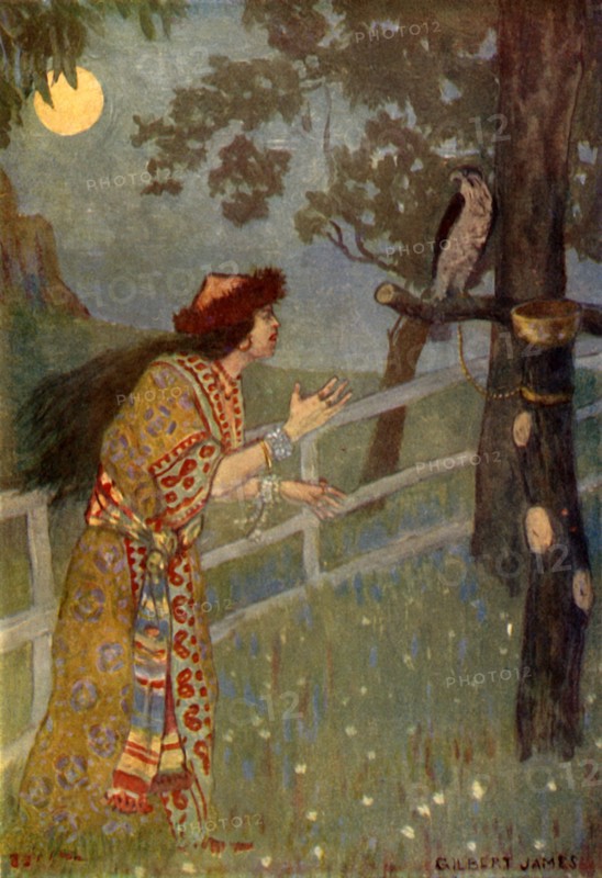 'She wrung the neck of Paul's grey falcon', 1917. Creator: Unknown.