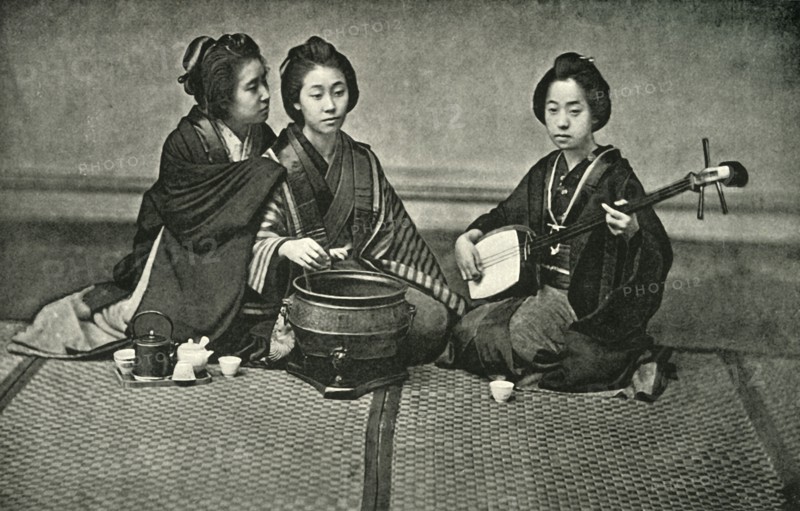 'Tea and Music', 1891. Creator: Unknown.