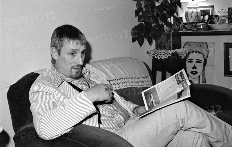 Peter King, At home, London, 1985. Creator: Brian O'Connor.