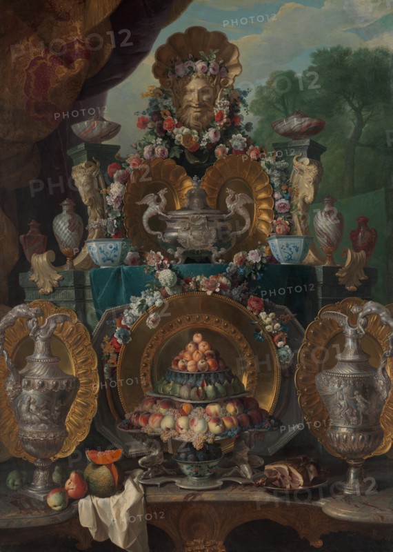 Still Life with Silver. Creator: Alexandre François Desportes.