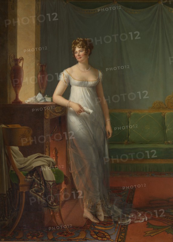 Madame Charles Maurice de Talleyrand Périgord (1761-1835), ca. 1804. Creator: Francois Pascal Simon Gerard.