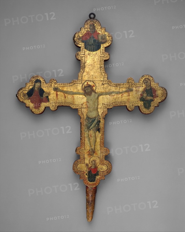 Crucifix, ca. 1450. Creator: Giovanni Antonio di Gaspare da Pesaro.