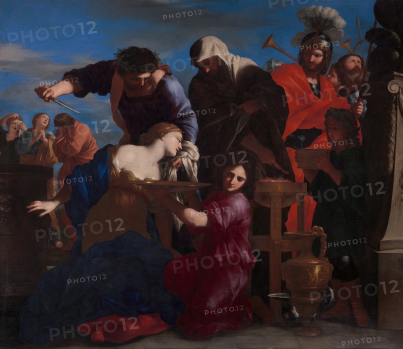 The Sacrifice of Polyxena. Creator: Giovanni Francesco Romanelli.