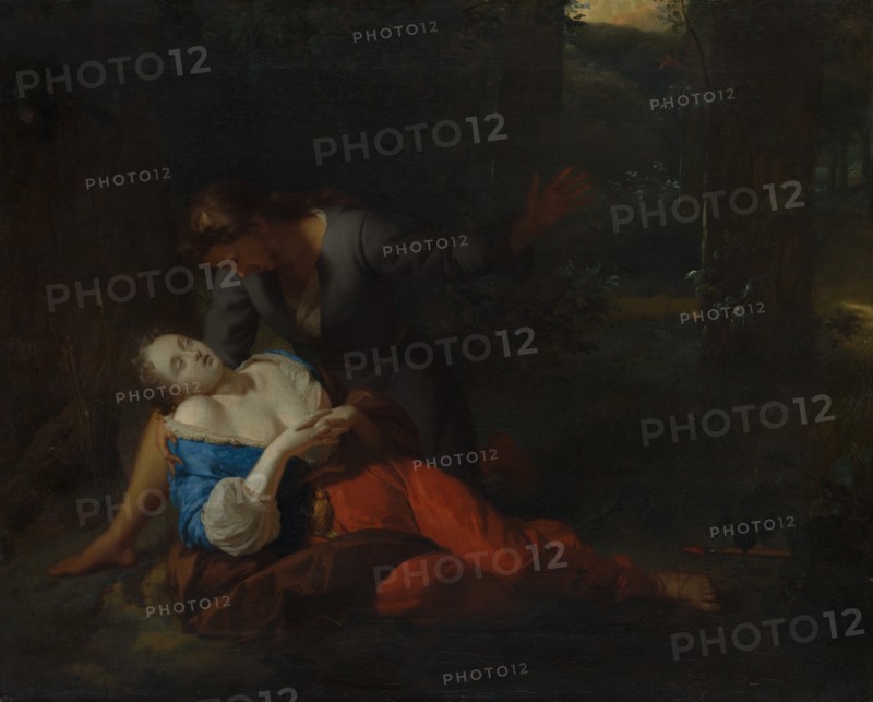 Cephalus and Procris, probably 1680s. Creator: Godfried Schalcken.