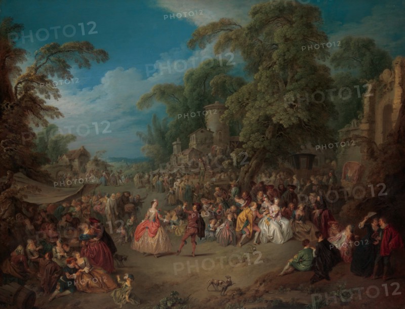 The Fair at Bezons, ca. 1733. Creator: Jean-Baptiste Pater.