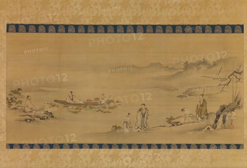 Four Admirers , late 17th-early 18th century. Creator: Kanô Yôboku Tsunenobu.
