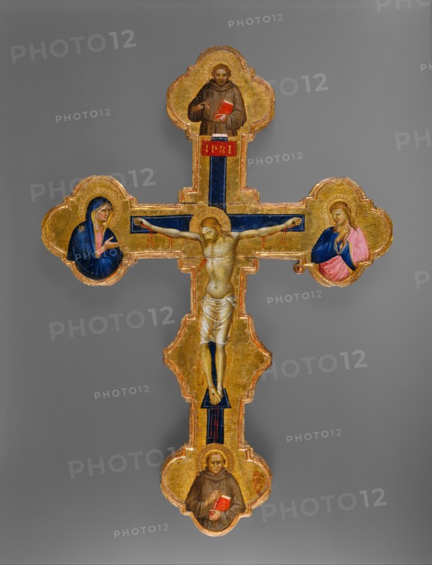Crucifix, 1370-75. Creator: Silvestro dei Gherarducci.