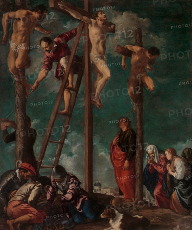 The Crucifixion, ca. 1625-30. Creator: Pedro Orrente.